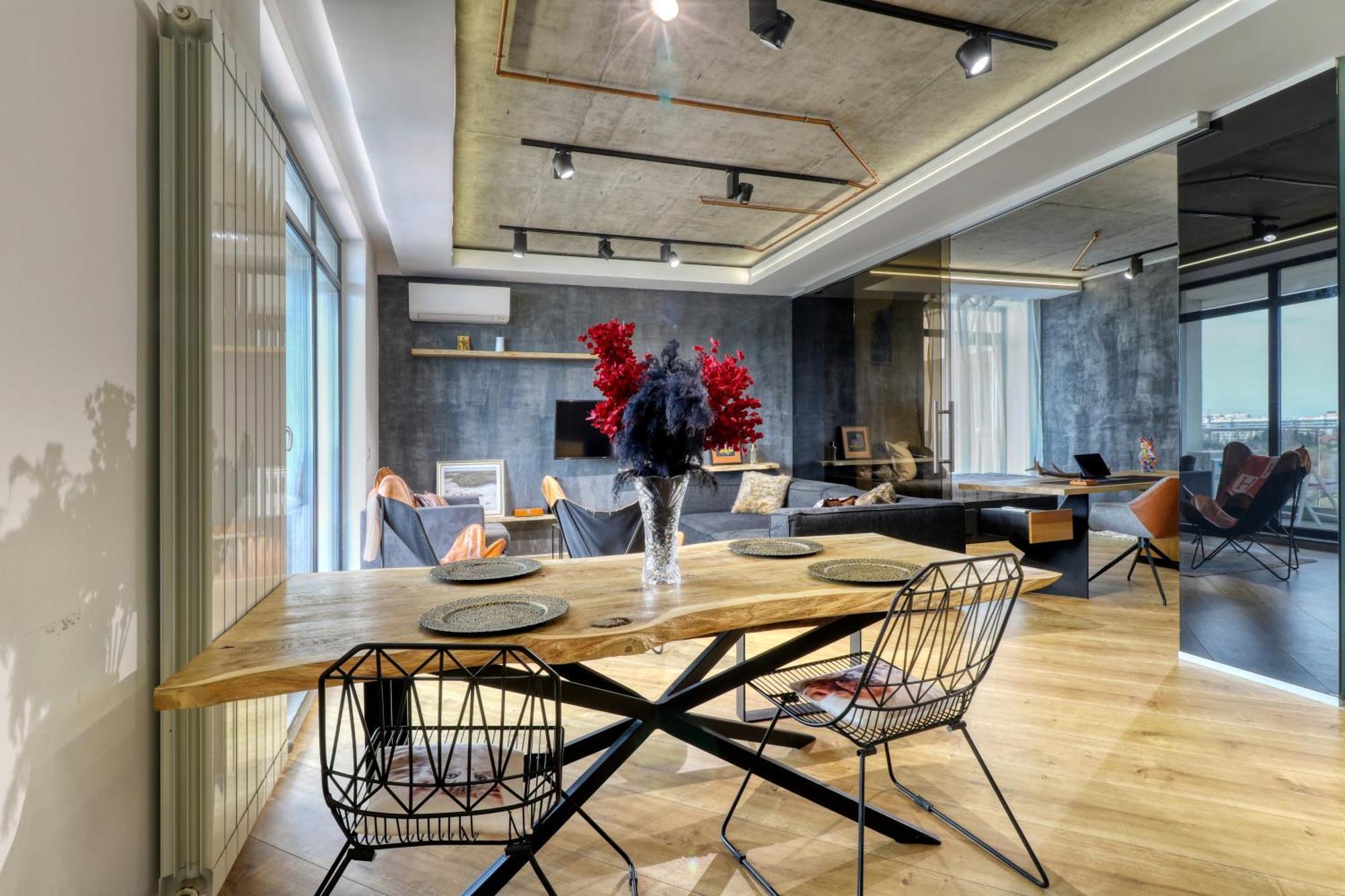 Penthouse Floreasca Букурещ Екстериор снимка