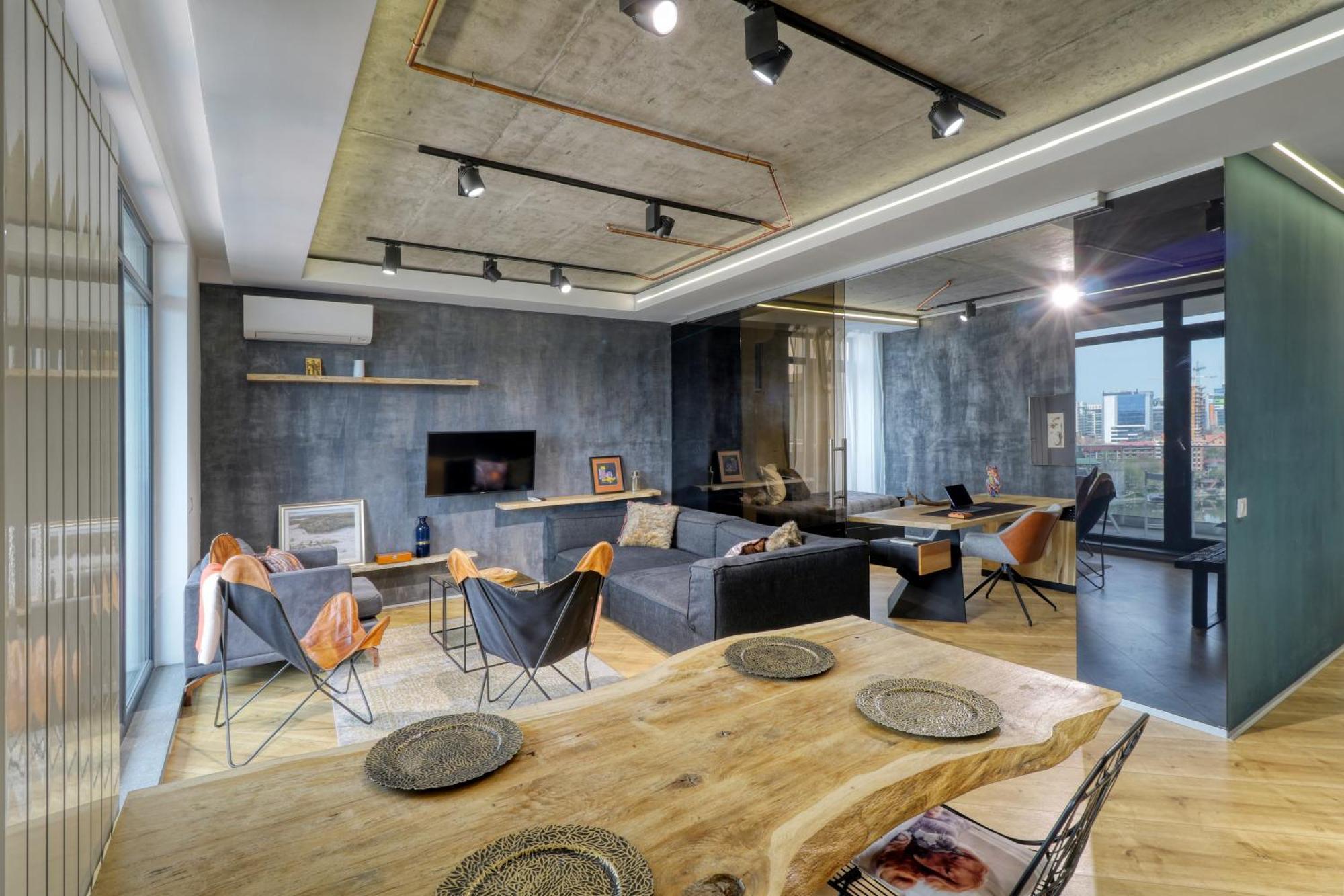 Penthouse Floreasca Букурещ Екстериор снимка