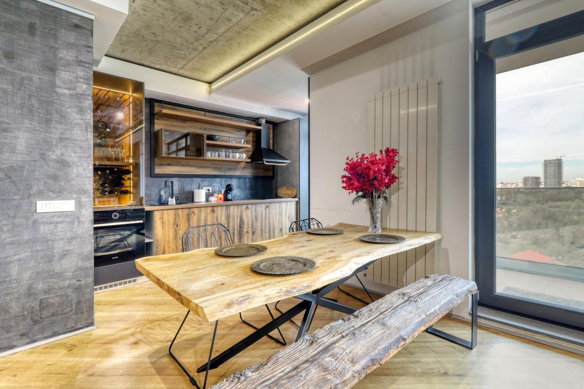 Penthouse Floreasca Букурещ Екстериор снимка