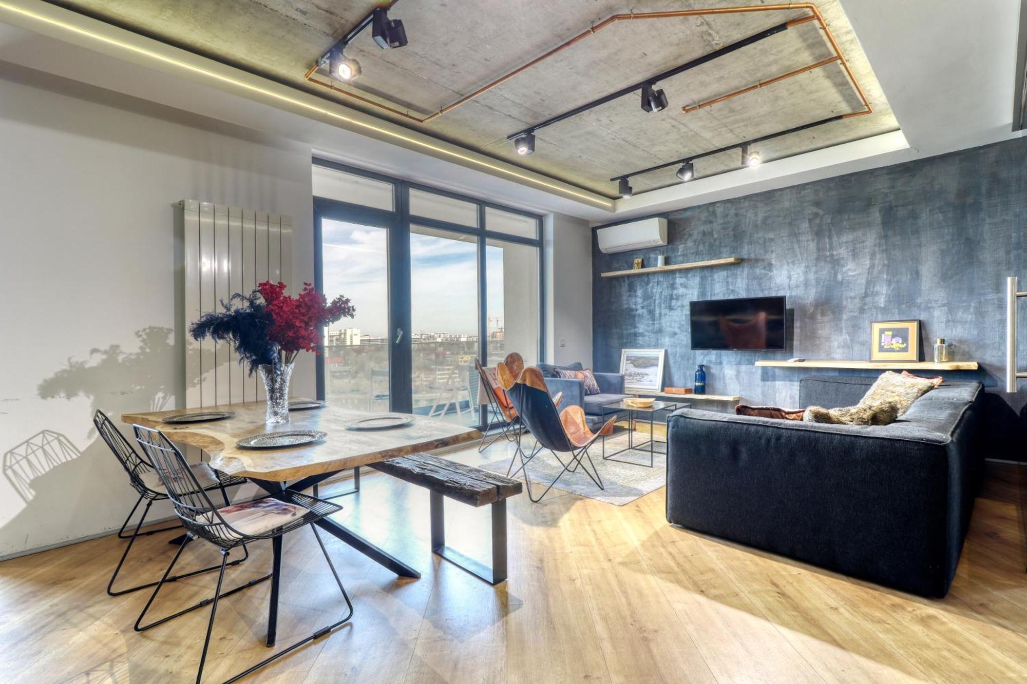 Penthouse Floreasca Букурещ Екстериор снимка