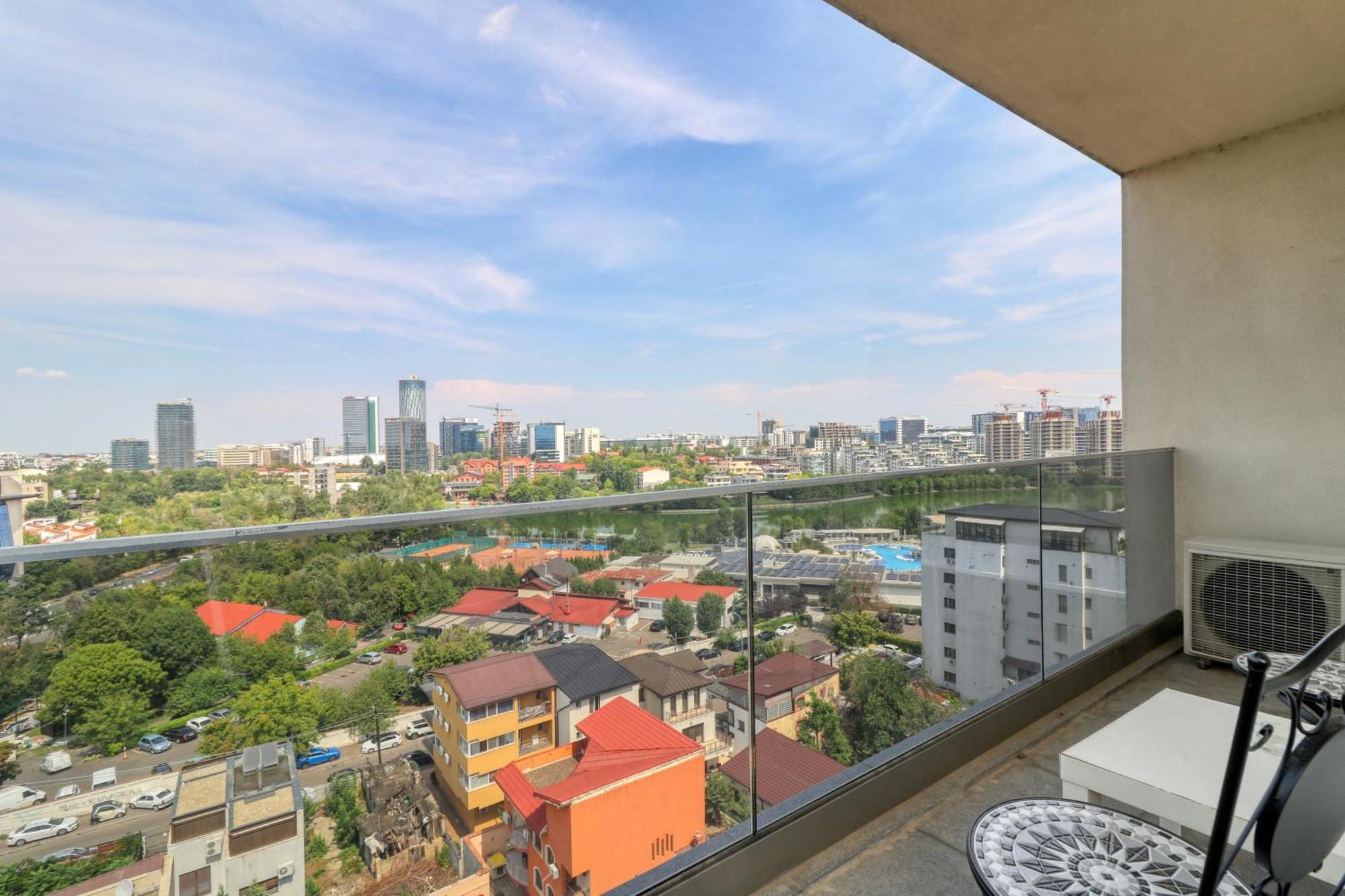 Penthouse Floreasca Букурещ Екстериор снимка