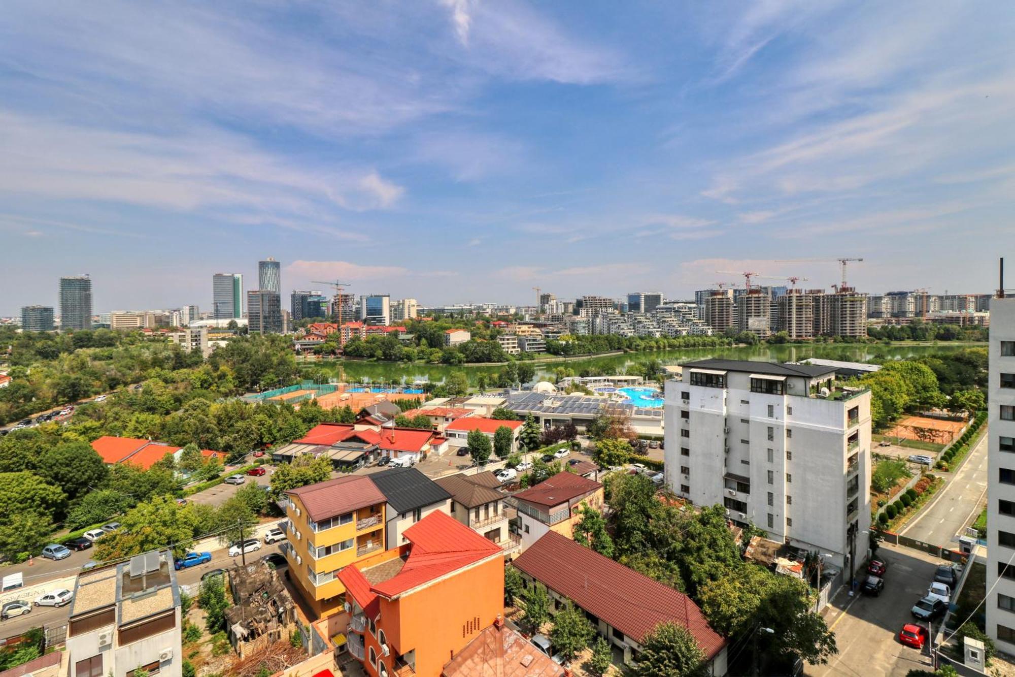 Penthouse Floreasca Букурещ Екстериор снимка