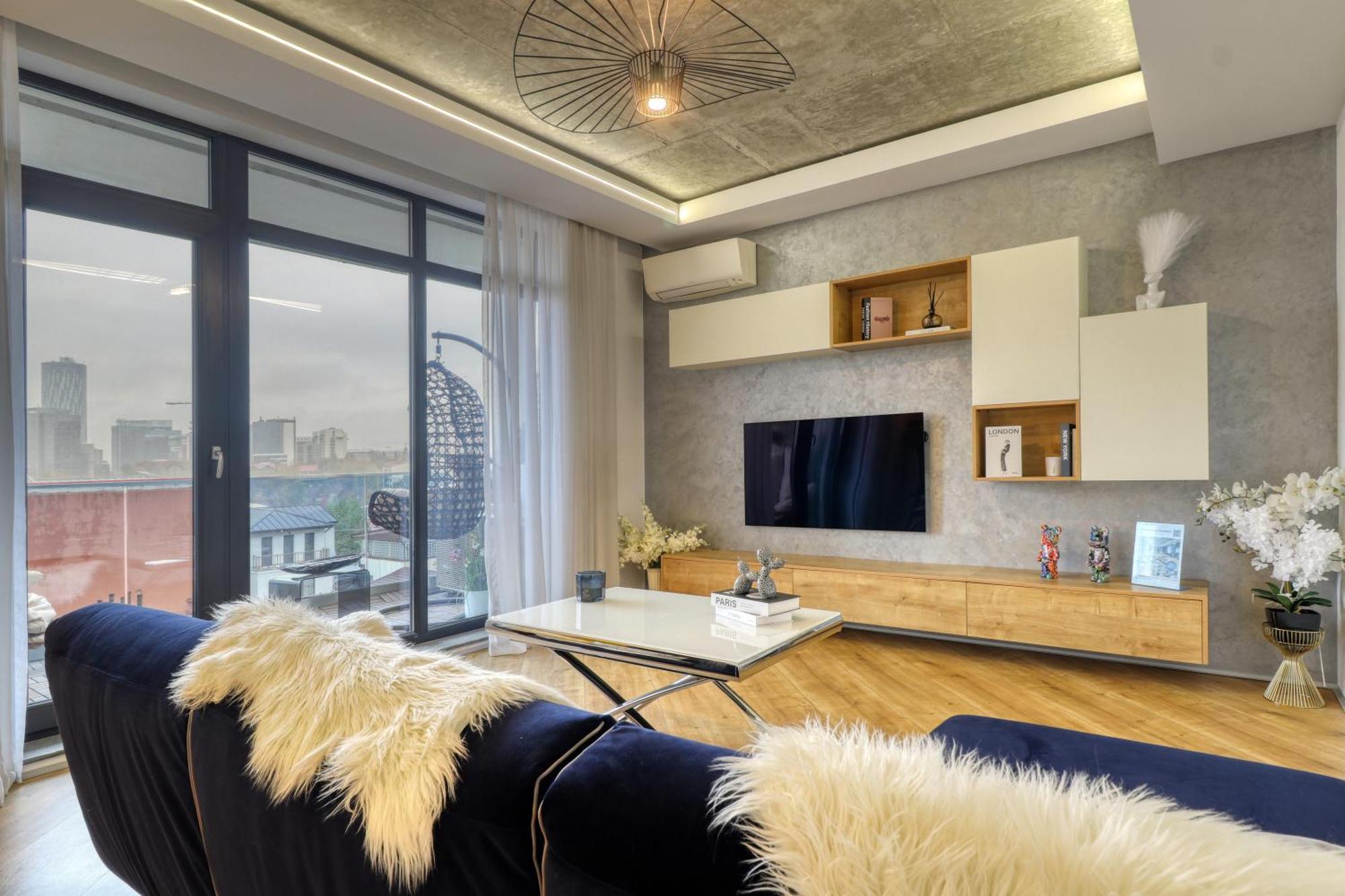 Penthouse Floreasca Букурещ Екстериор снимка