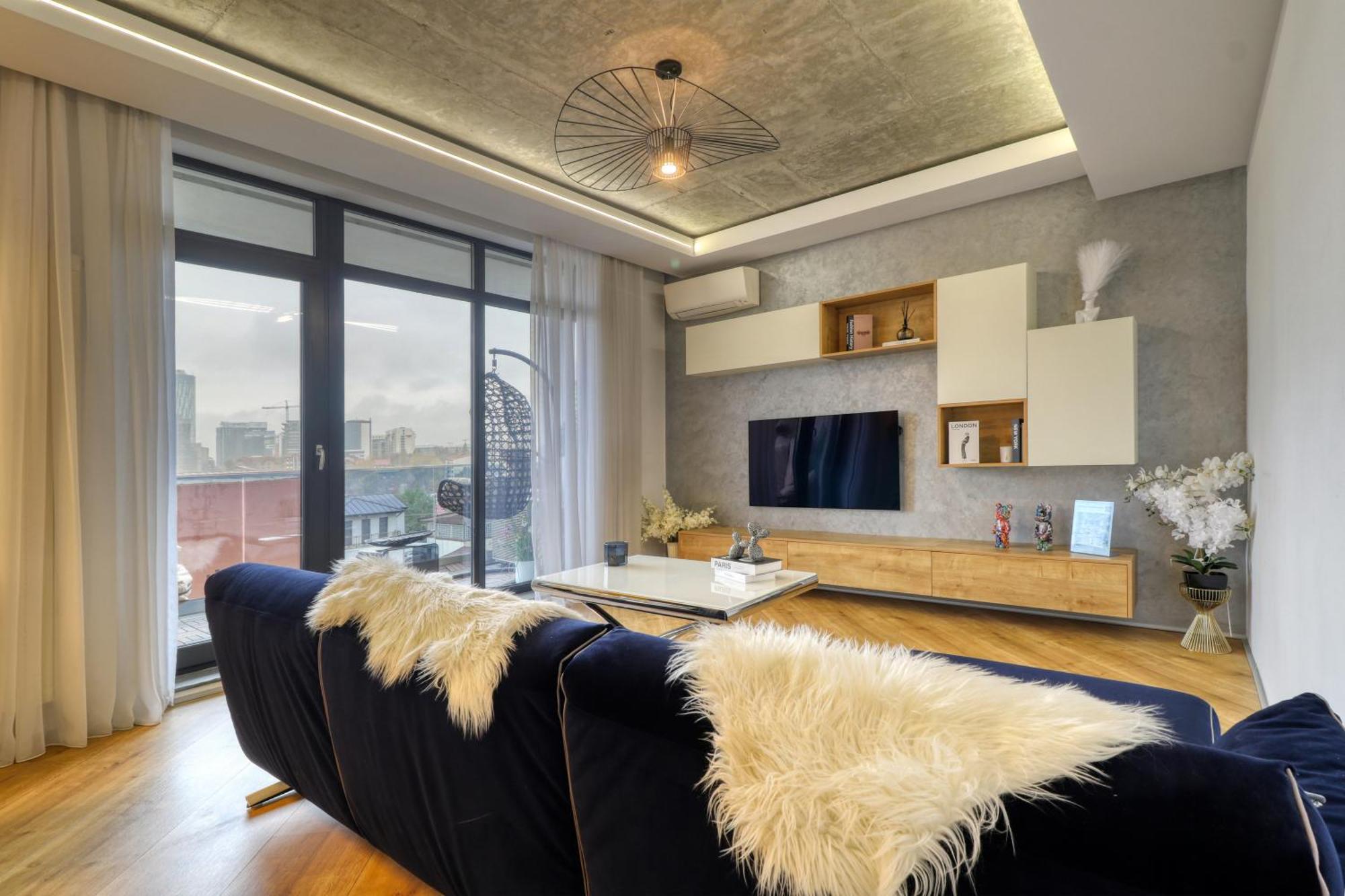 Penthouse Floreasca Букурещ Екстериор снимка